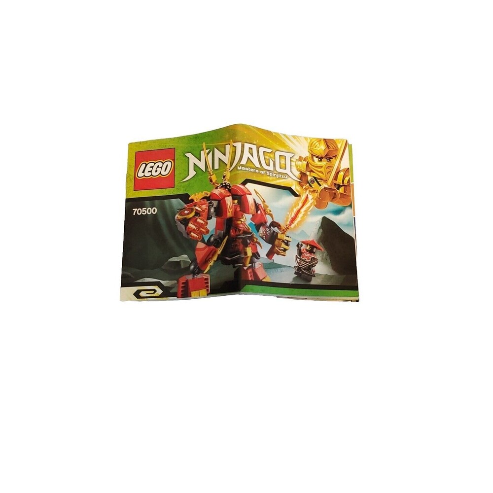 Lego Ninjago 70500 Kai's Fire Mech - Instruction Manual Only